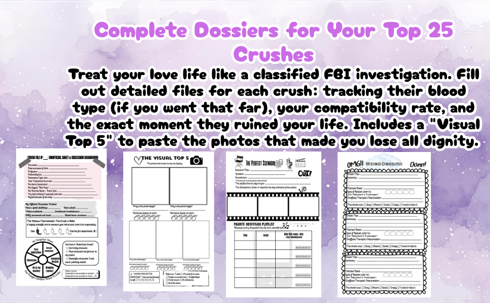My Celebrity Crushes Diary 4